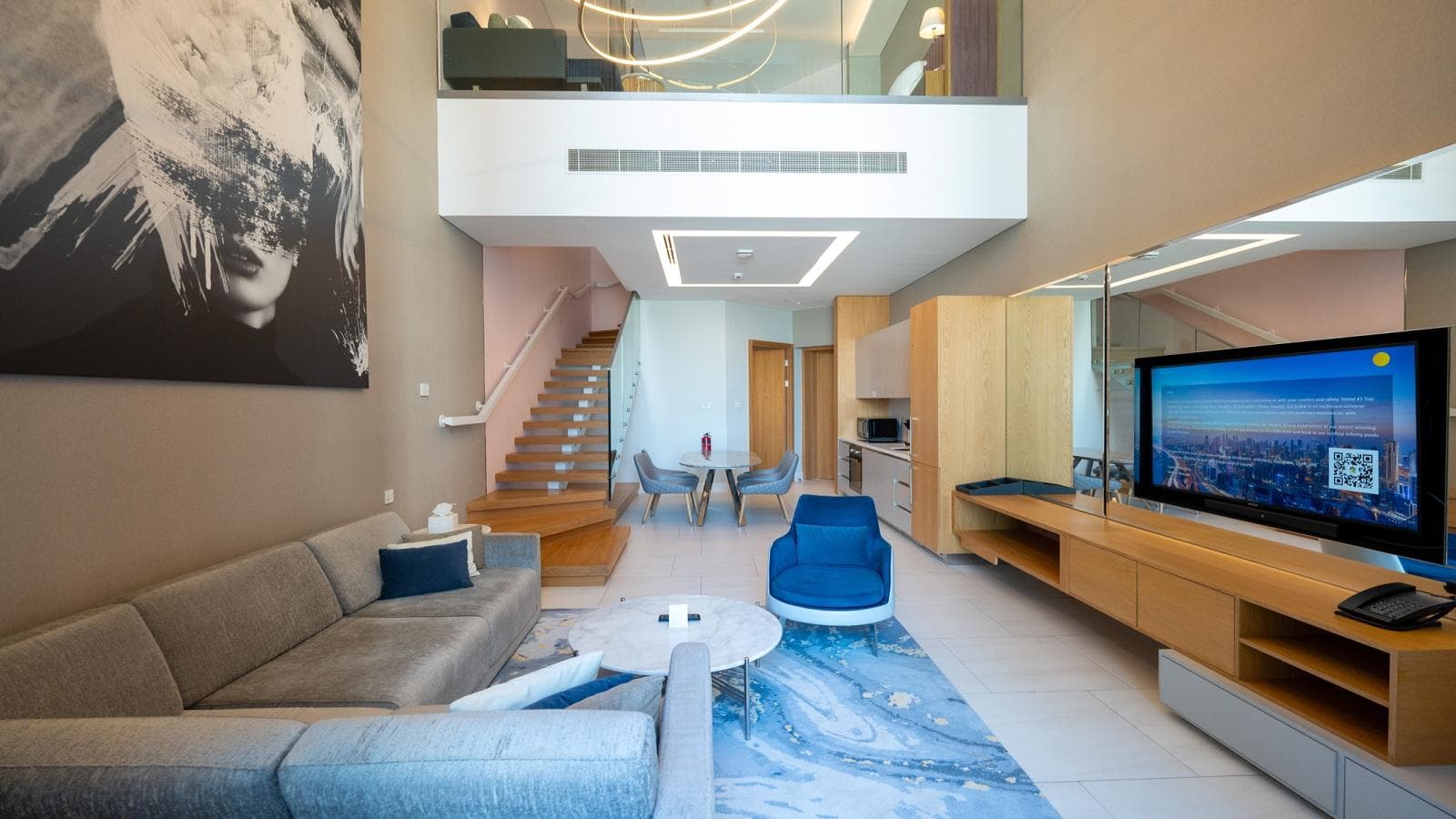 Burj Khalifa and Downtown Views | 1BR Loft Style C thumbnail 2