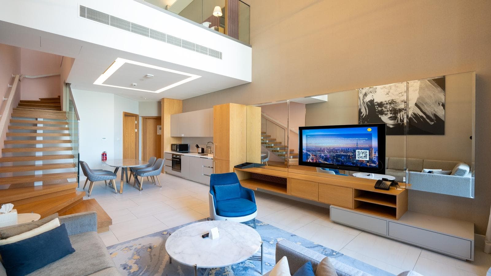 Burj Khalifa and Downtown Views | 1BR Loft Style C - 1