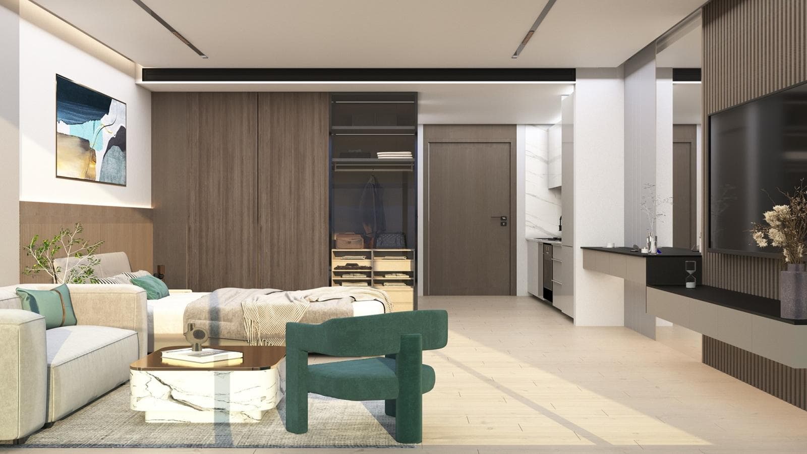 High-Floor Home | Al Khail and Main Road Views thumbnail 5